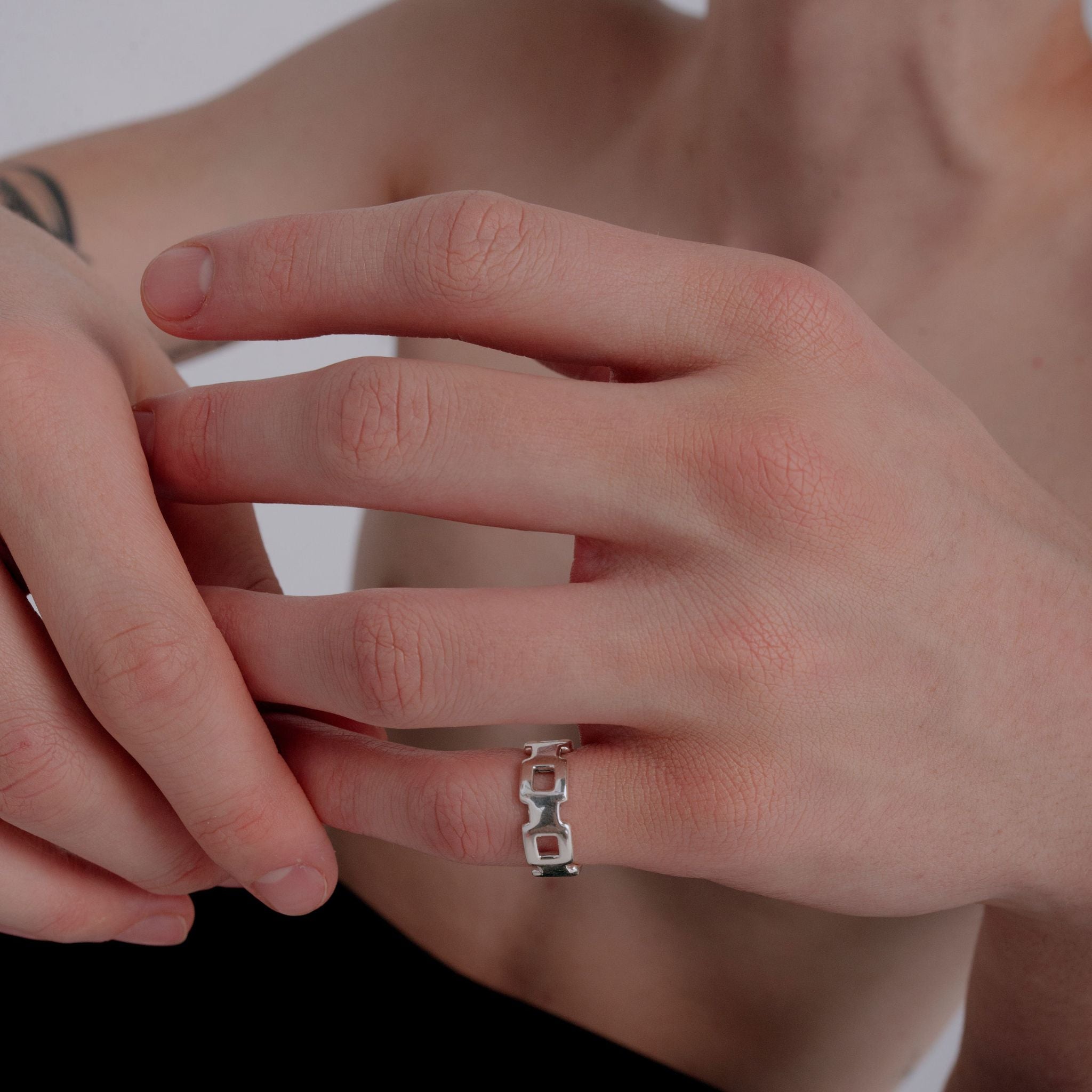 Frame Ring | Anillo Escalonado en Plata