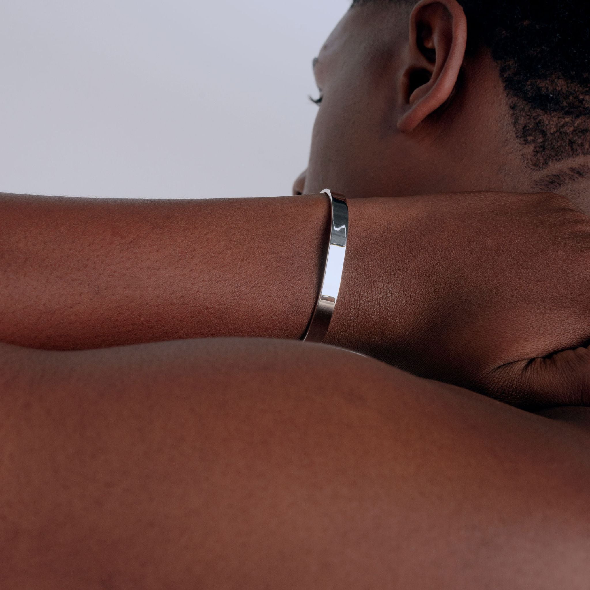 B1 7mm | Pulsera en Plata