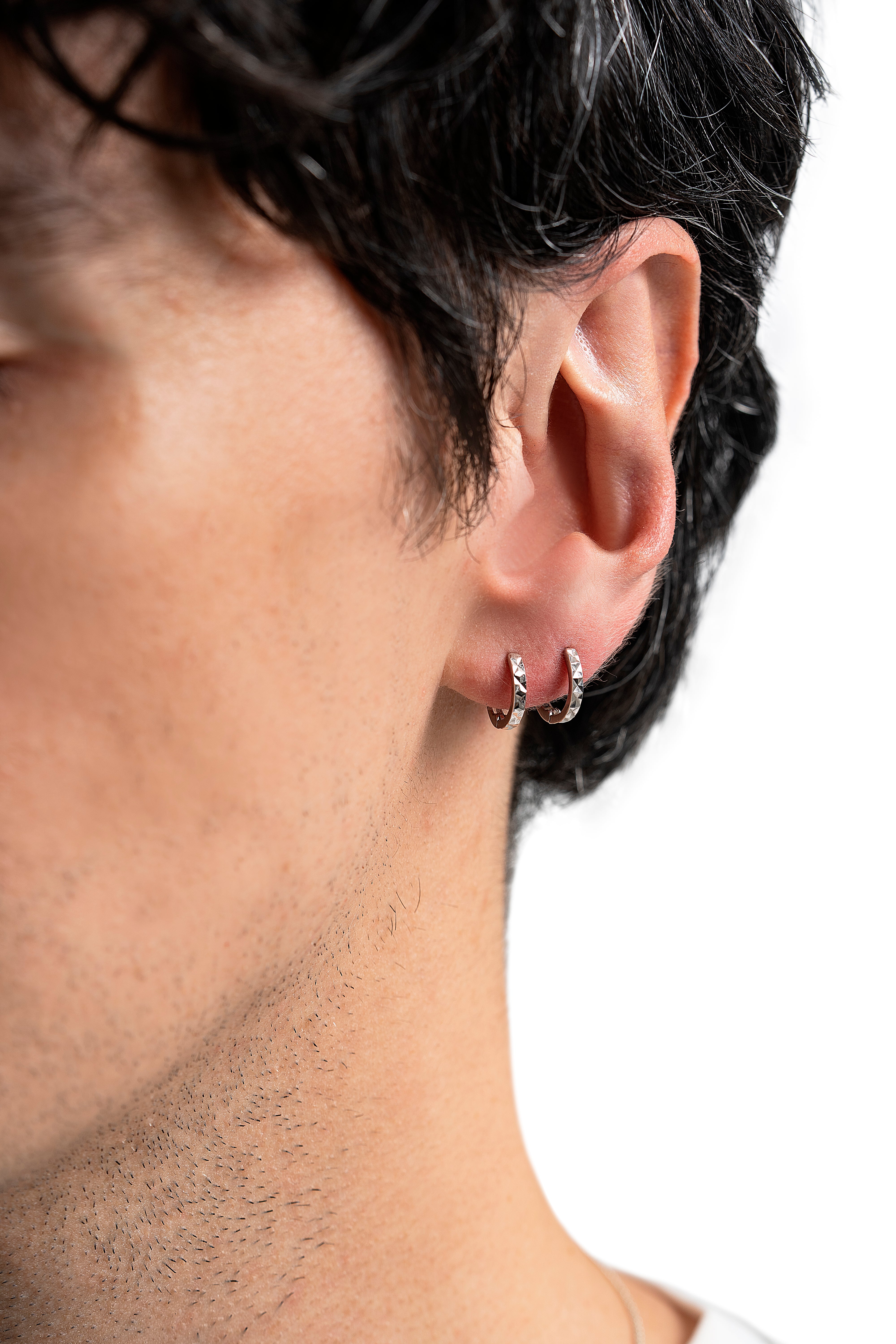 P6 | ARETES CON TEXTURA EN PLATA 925