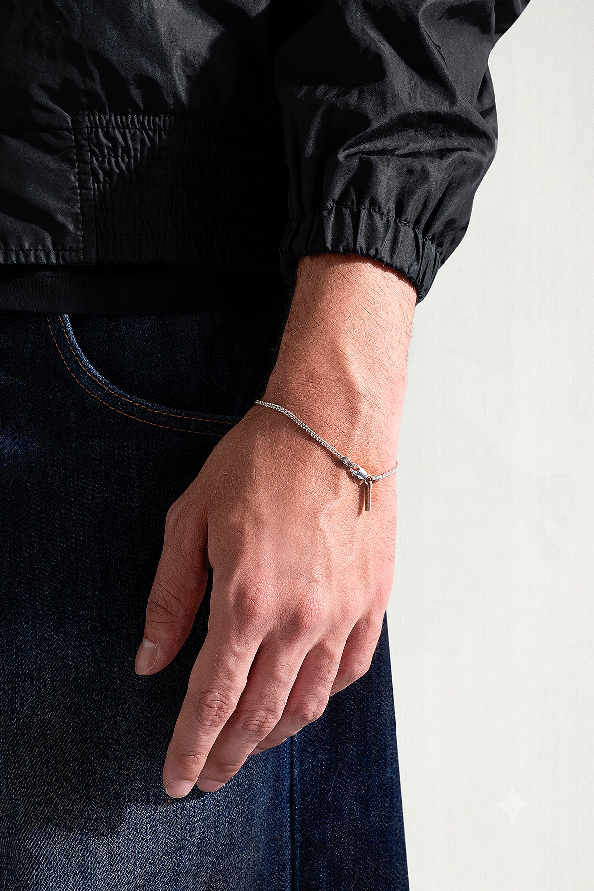 CURB LINK BRACELET | PULSERA CUBANA EN PLATA LEY 925