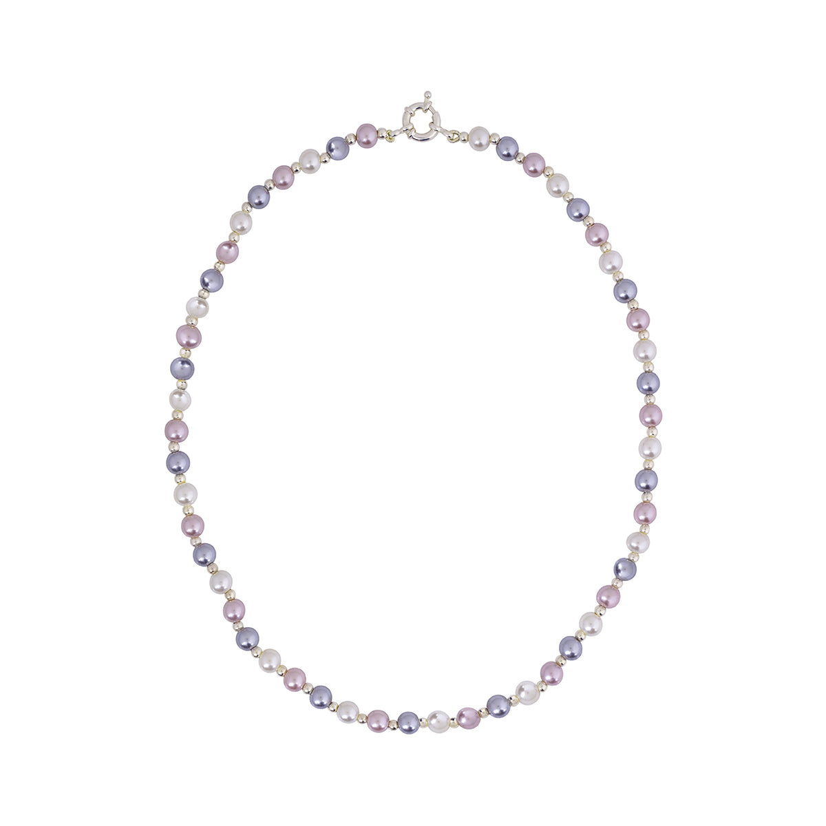 Lotus Pearl Necklace | Collar de perlas