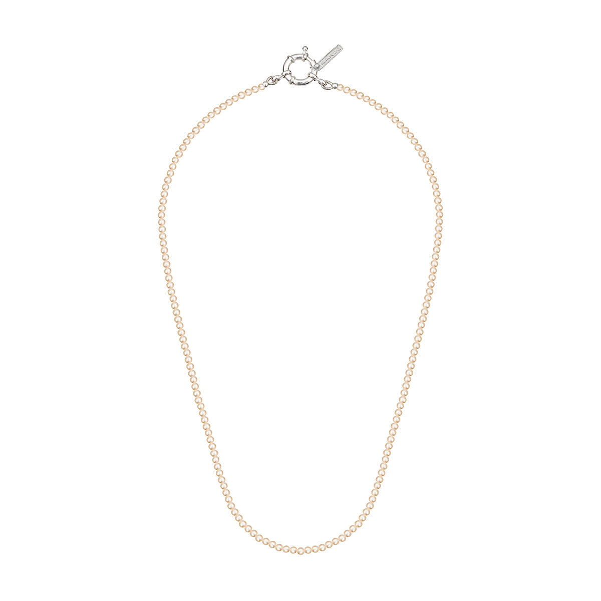 MINIMAL PEARL NECKLACE | COLLAR DE PERLAS DE AGUA DULCE