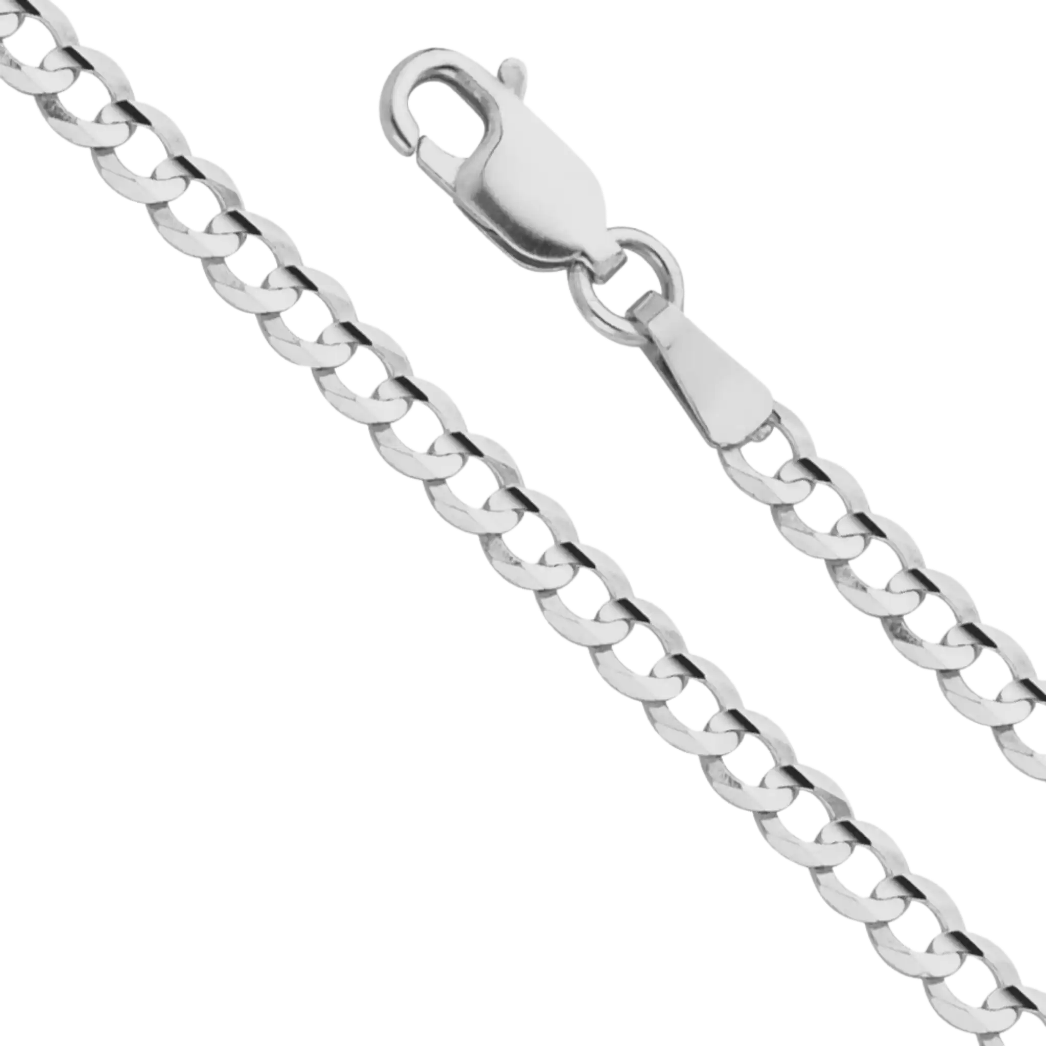 Cuban link bracelet silver 925 for men minimalist design