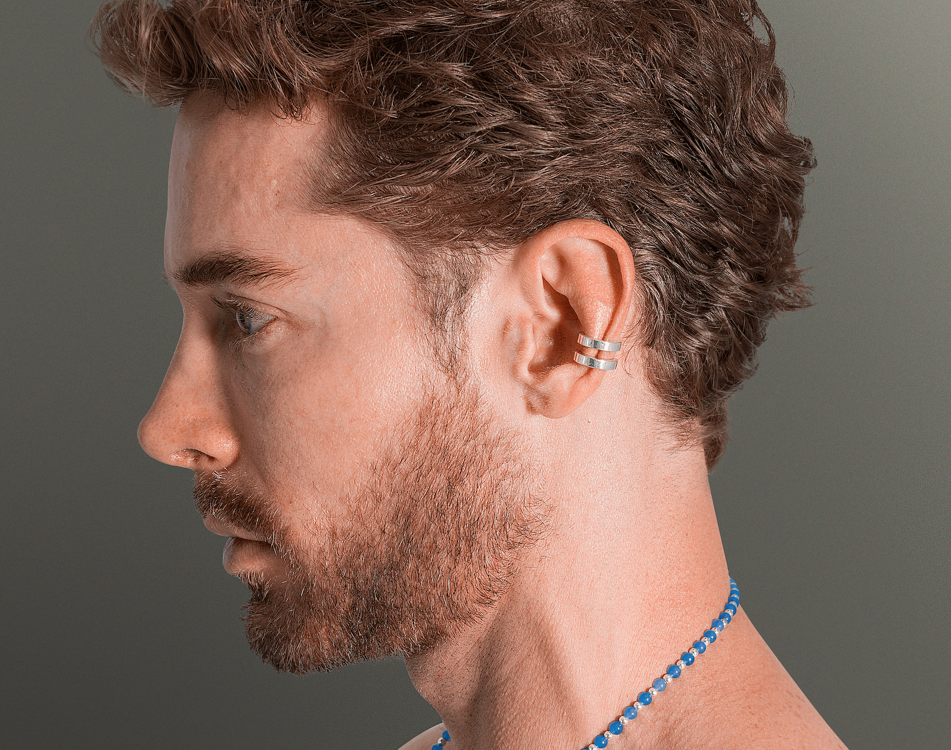DOUBLE | EARCUFF EN PLATA 950 - BAROQ