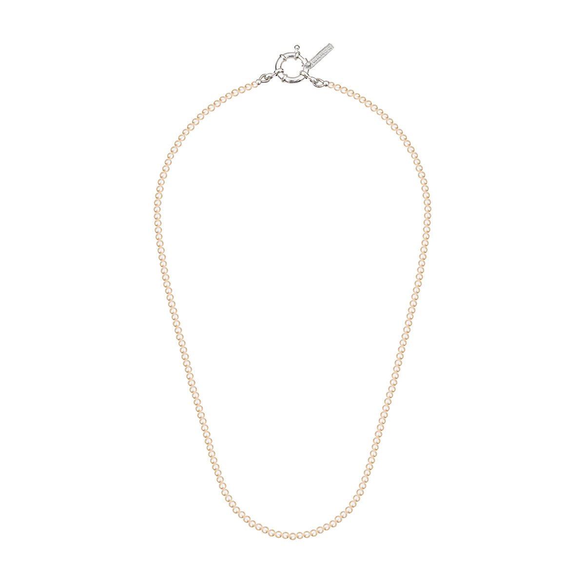 MINIMAL PEARL NECKLACE | COLLAR DE PERLAS DE AGUA DULCE - BAROQ