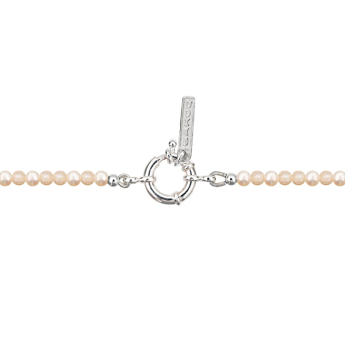 MINIMAL PEARL NECKLACE | COLLAR DE PERLAS DE AGUA DULCE - BAROQ