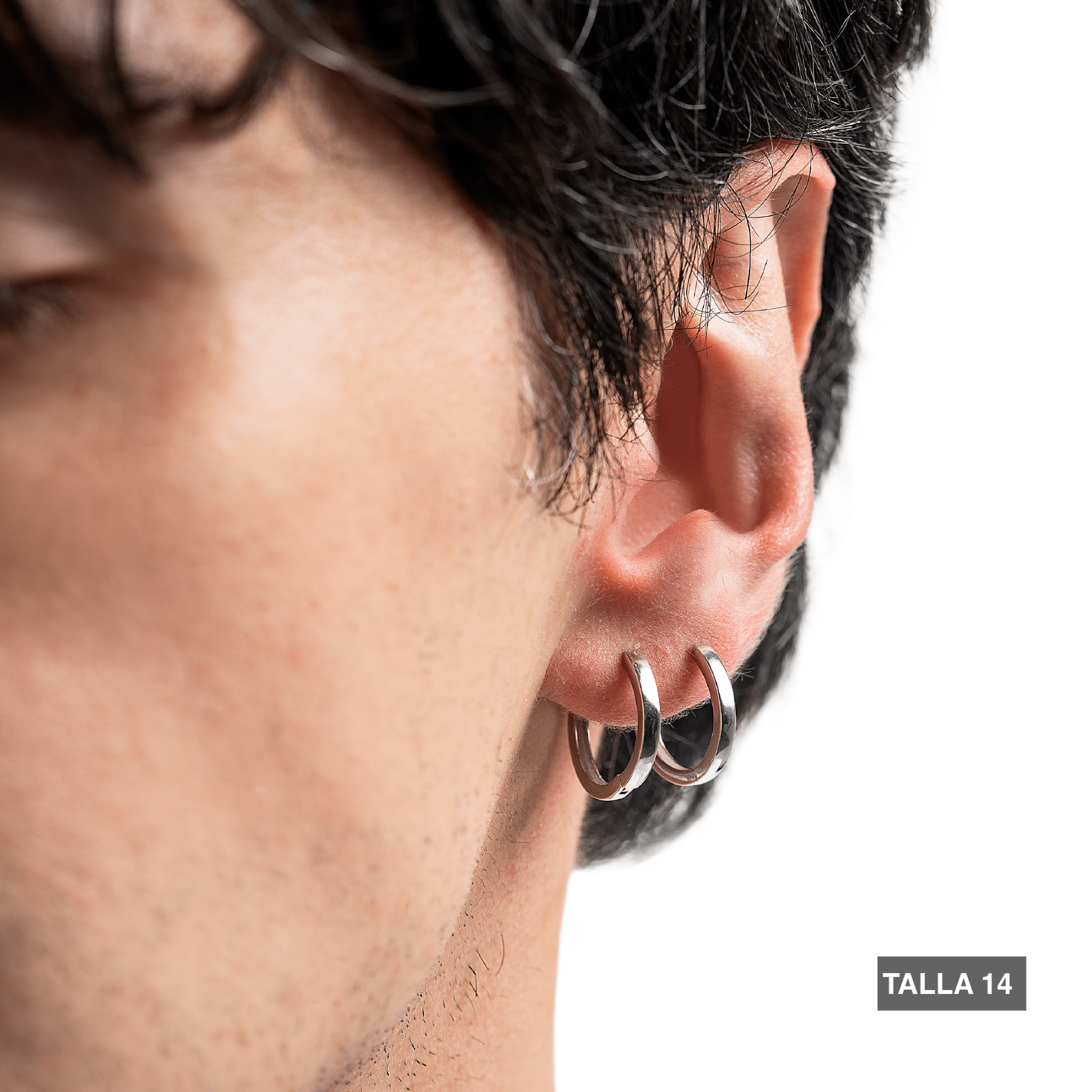P1 | ARETES EN PLATA LEY 925 - BAROQ