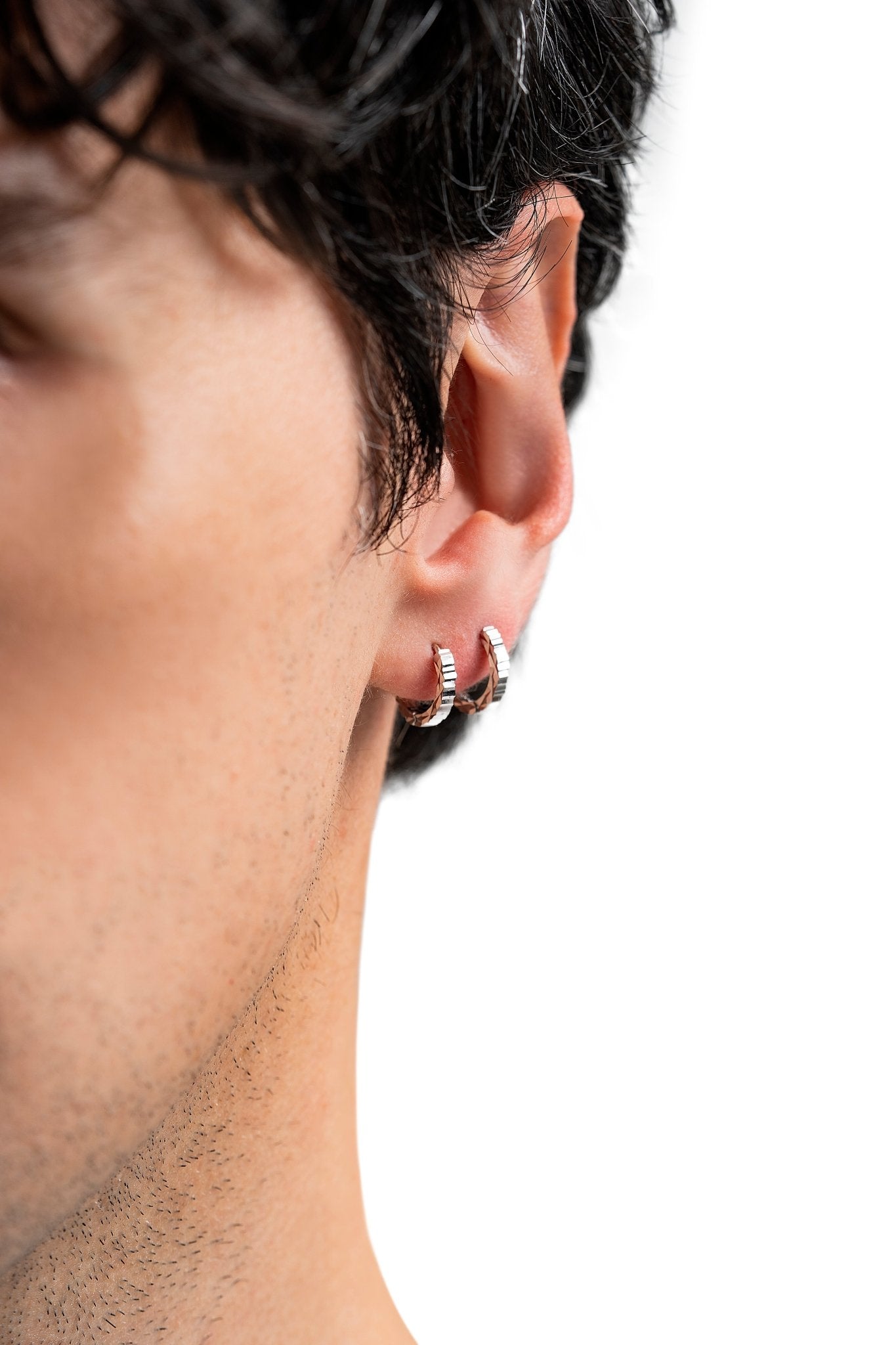 P7 | ARETES ESCALONADOS EN PLATA 925 - BAROQ