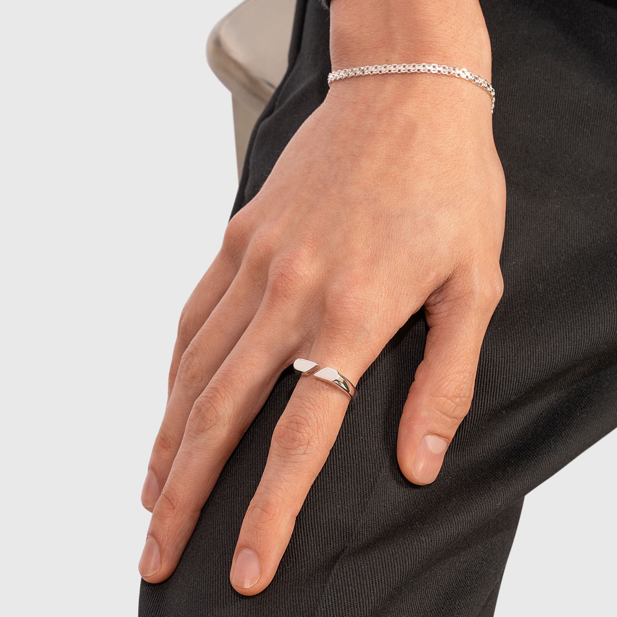 Split Light Ring | Anillo en Plata