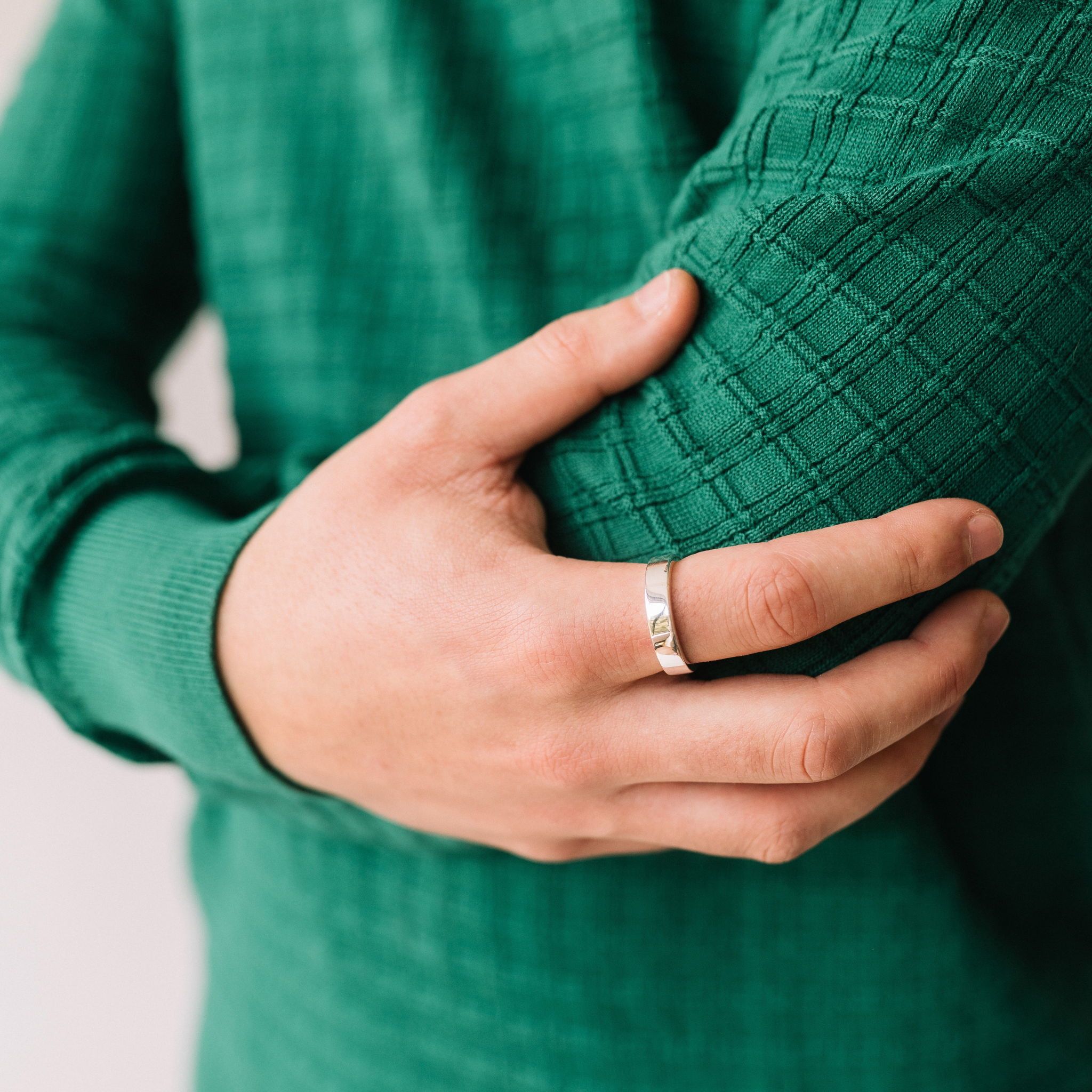 Anillo en plata para hombres