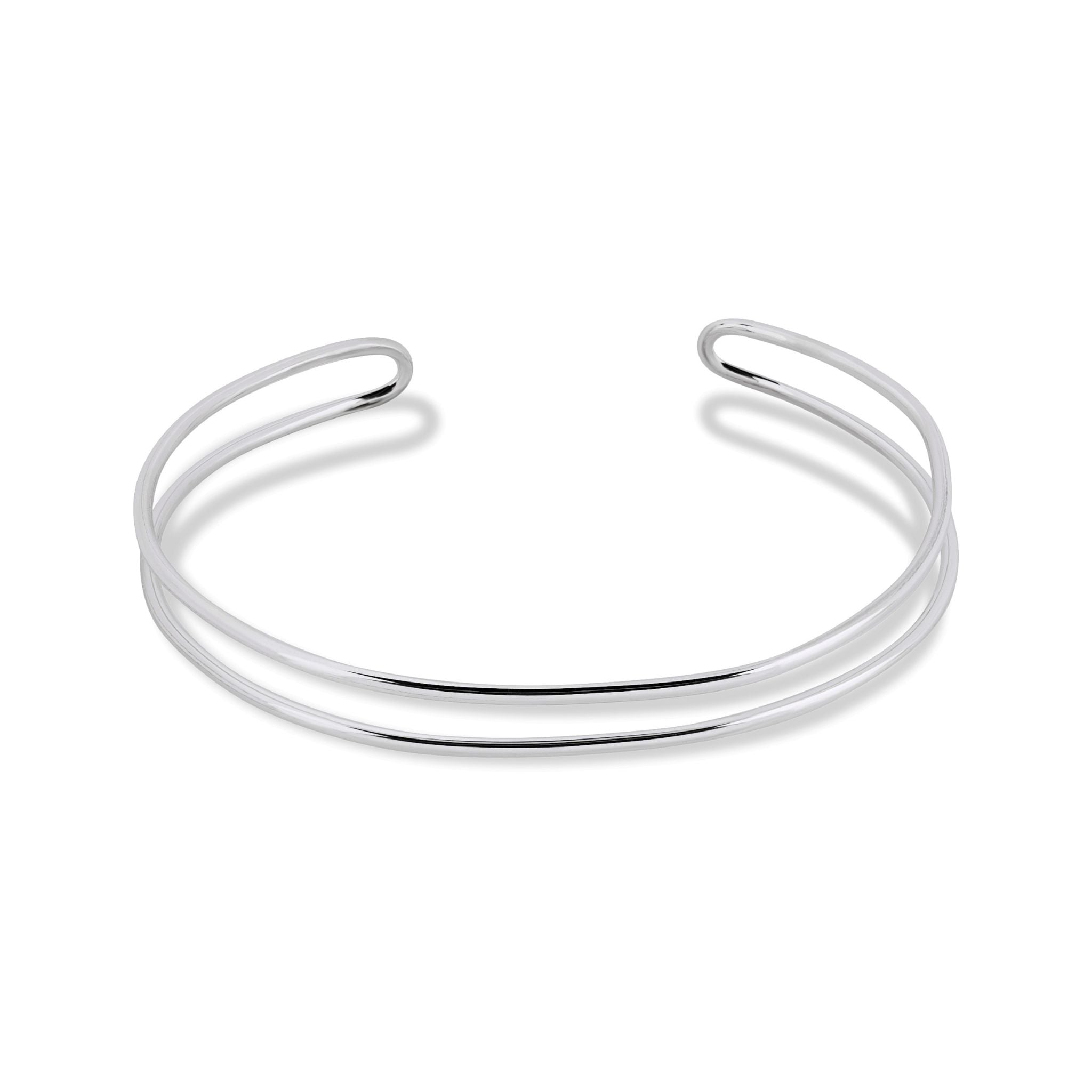 Twin Tubular | Pulsera en Plata