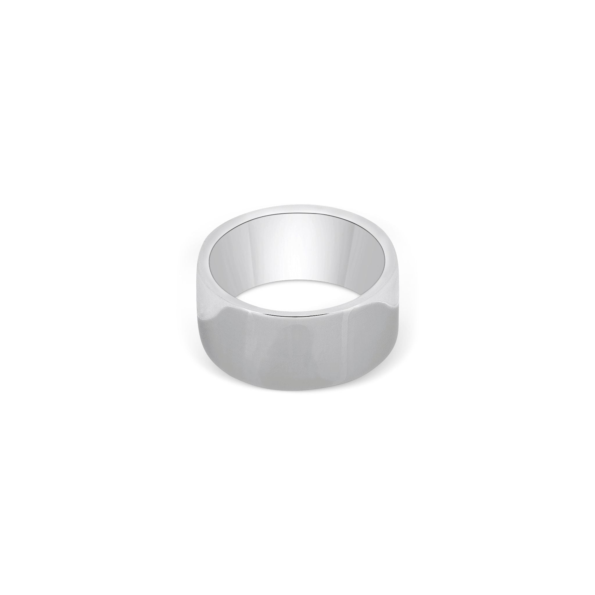 BAND RING 11MM | ANILLO EN PLATA LEY 950 - BAROQ