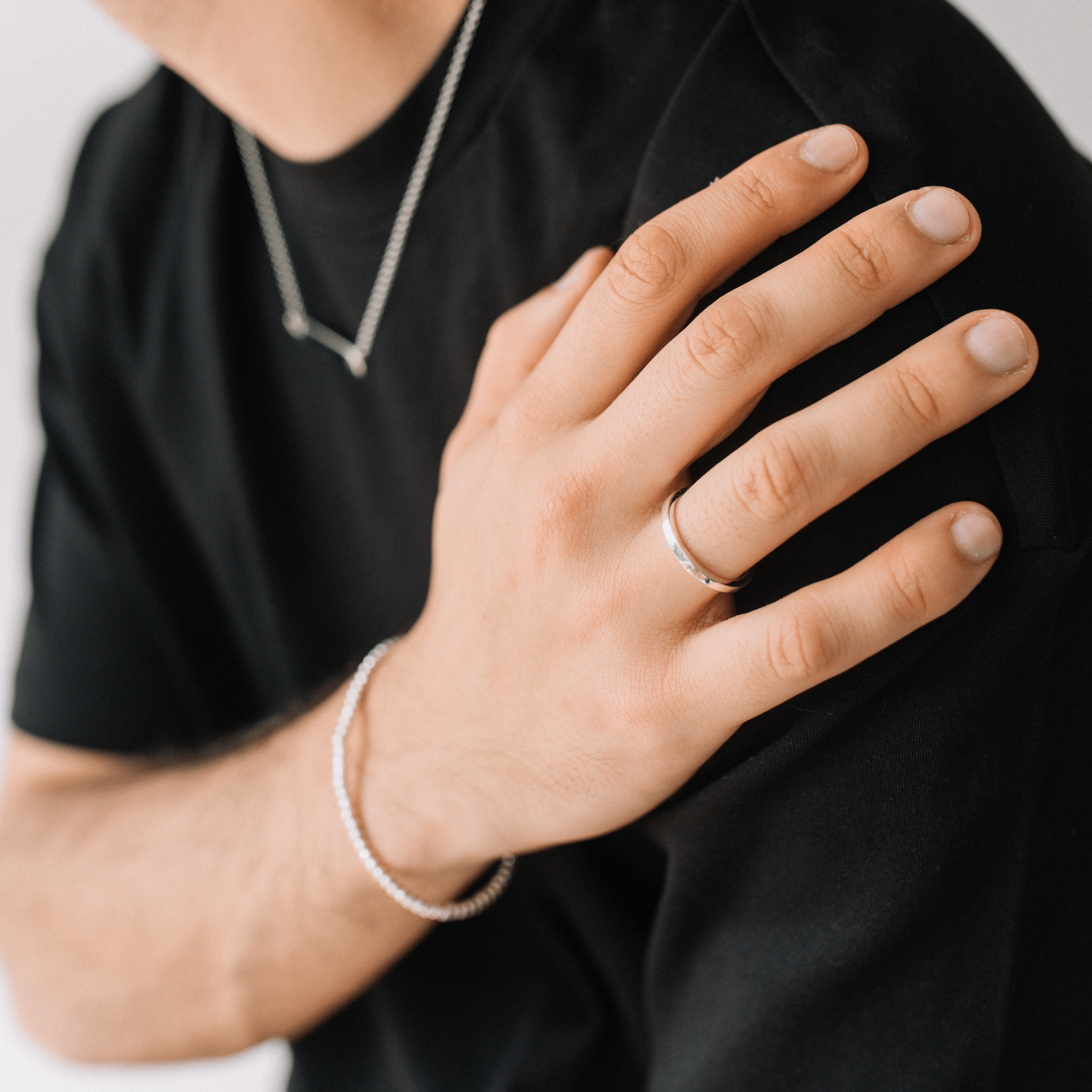 BAND RING 2,5MM | ANILLO EN PLATA LEY 950 - BAROQ