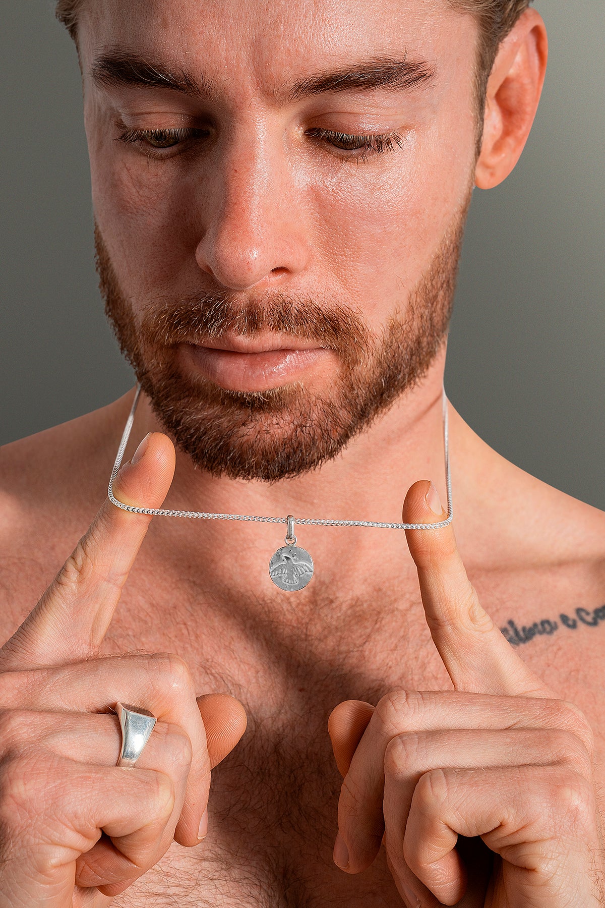 AËTOS | CADENA CON DIJE EN PLATA LEY 950