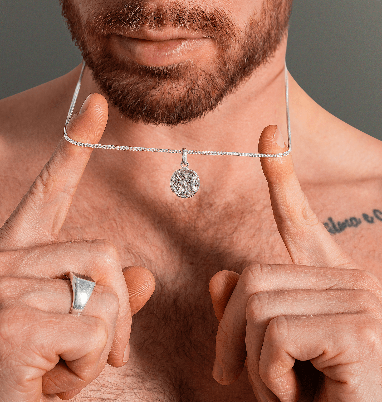 ALEXANDER THE GREAT | CADENA EN PLATA LEY 925 - BAROQ