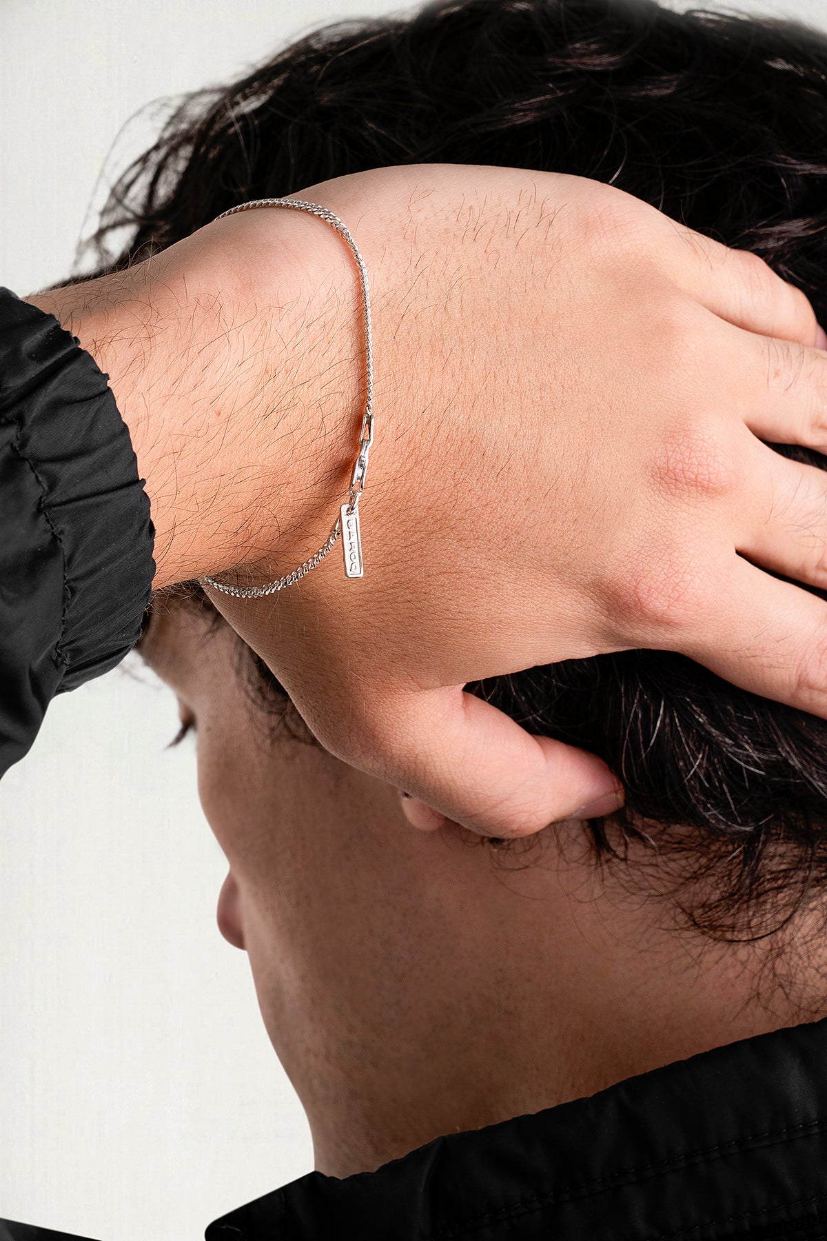 CURB LINK BRACELET | PULSERA DE 19 CENTIMETROS EN PLATA LEY 925 - BAROQ