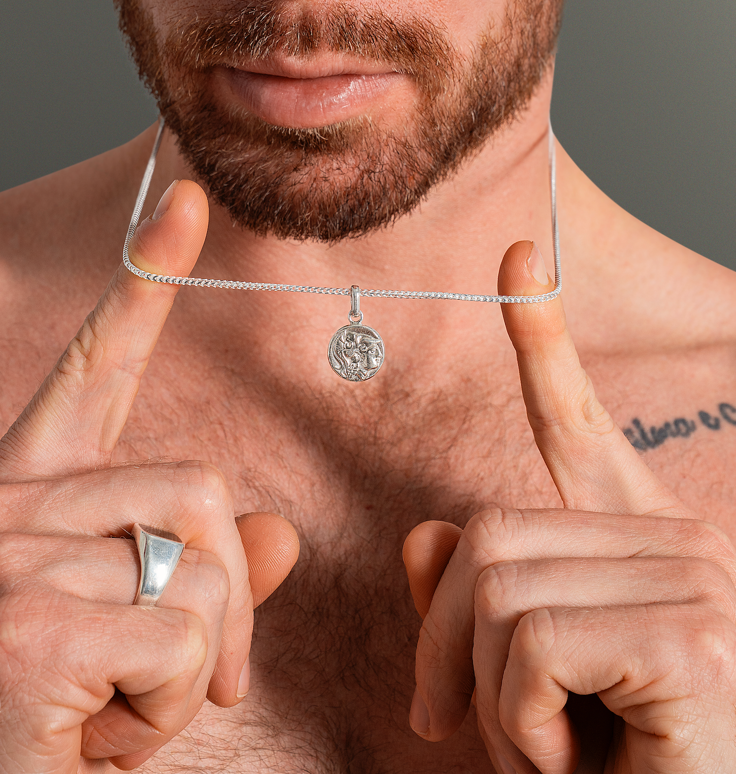 ALEXANDER THE GREAT | CADENA EN PLATA LEY 925