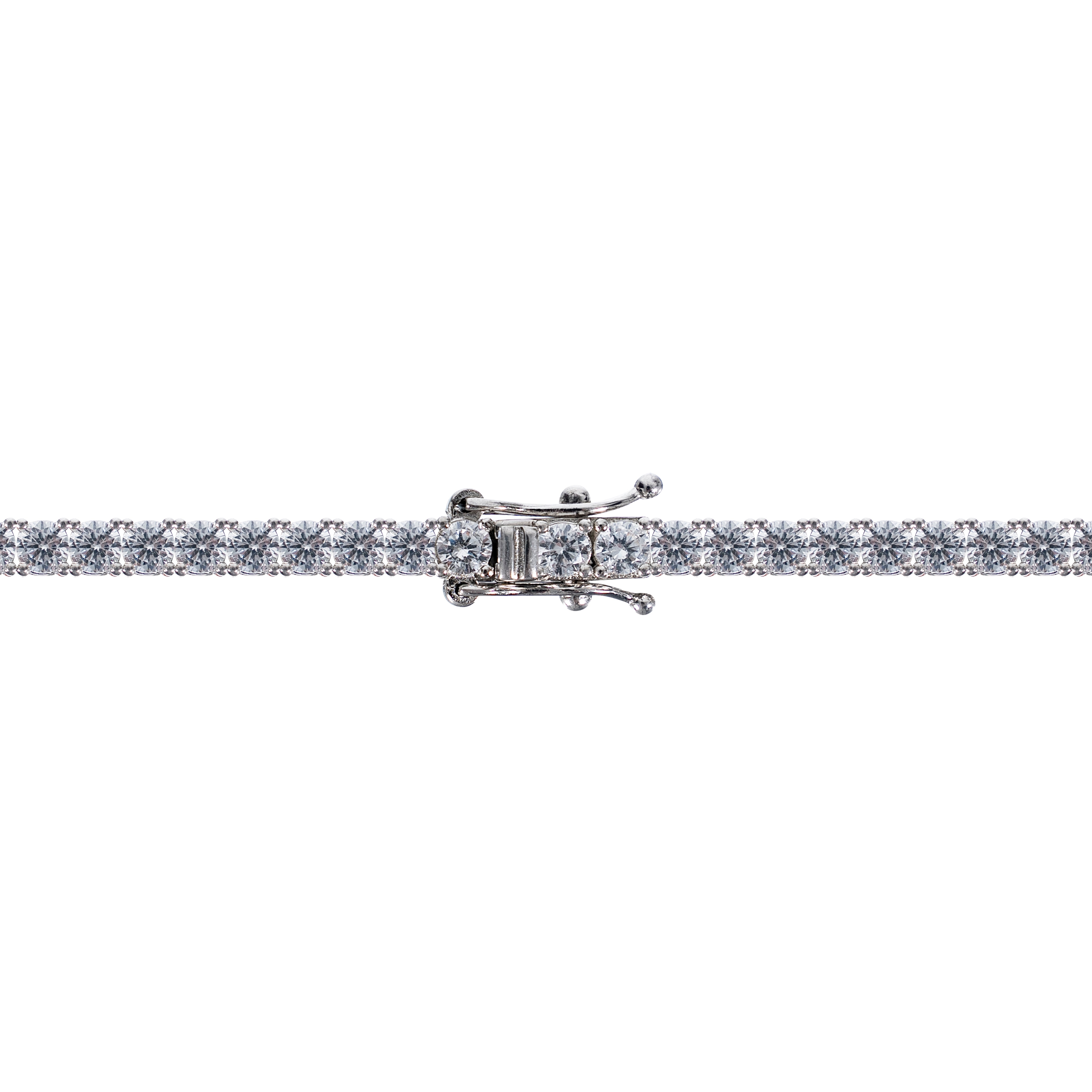 THE TRACE THREE BRACELET | PULSERA EN PLATA LEY 925 Y ESMERALDAS