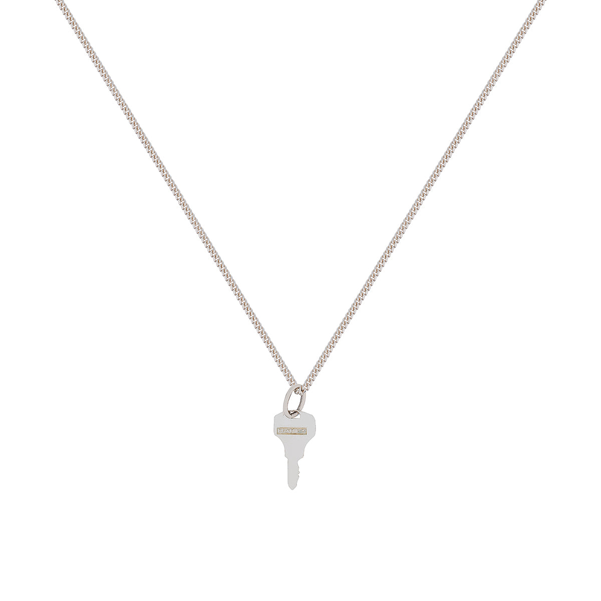 THE KEY NECKLACE  | CADENA CON DIJE DE LLAVE EN PLATA LEY 925