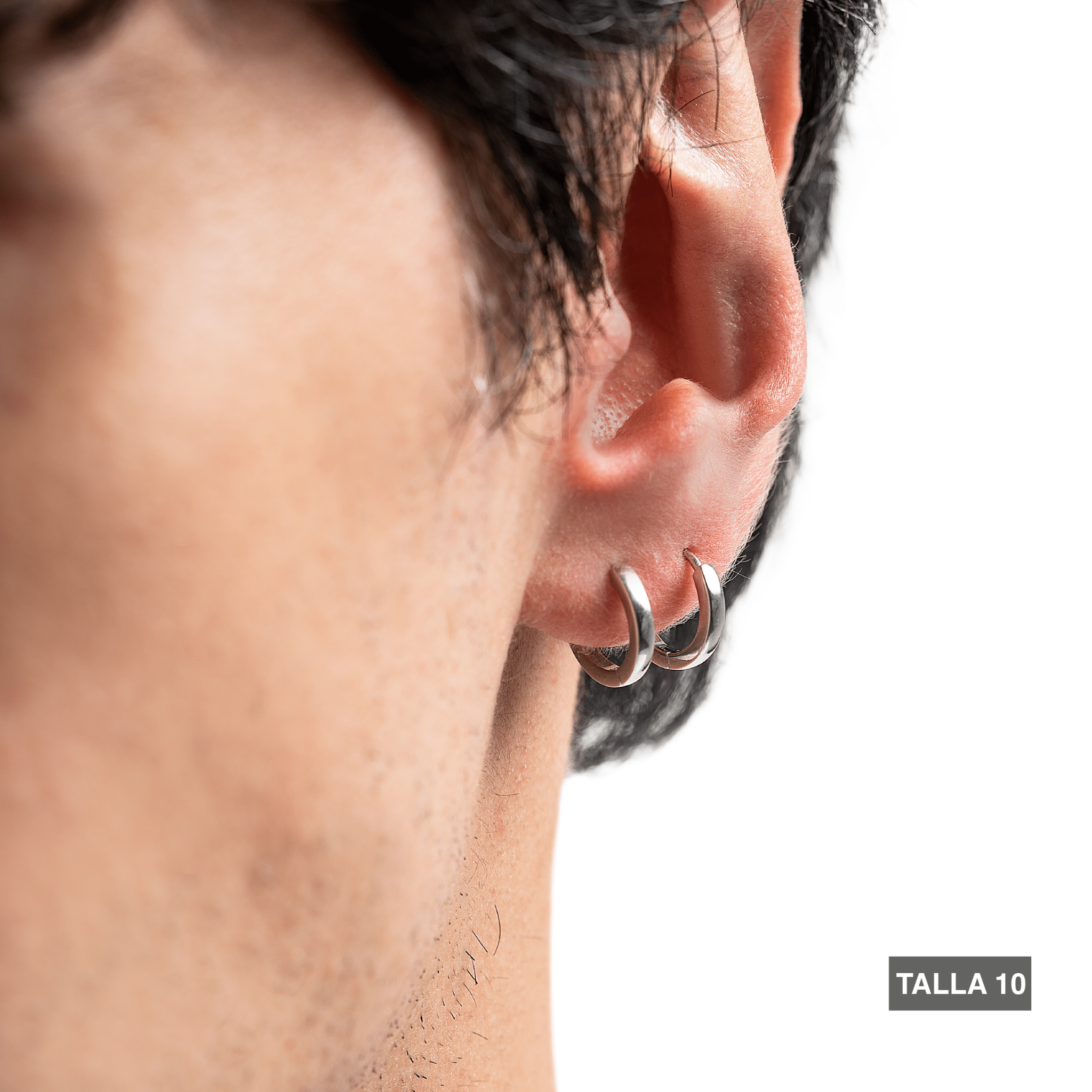 P1 | ARETES EN PLATA LEY 925 - BAROQ