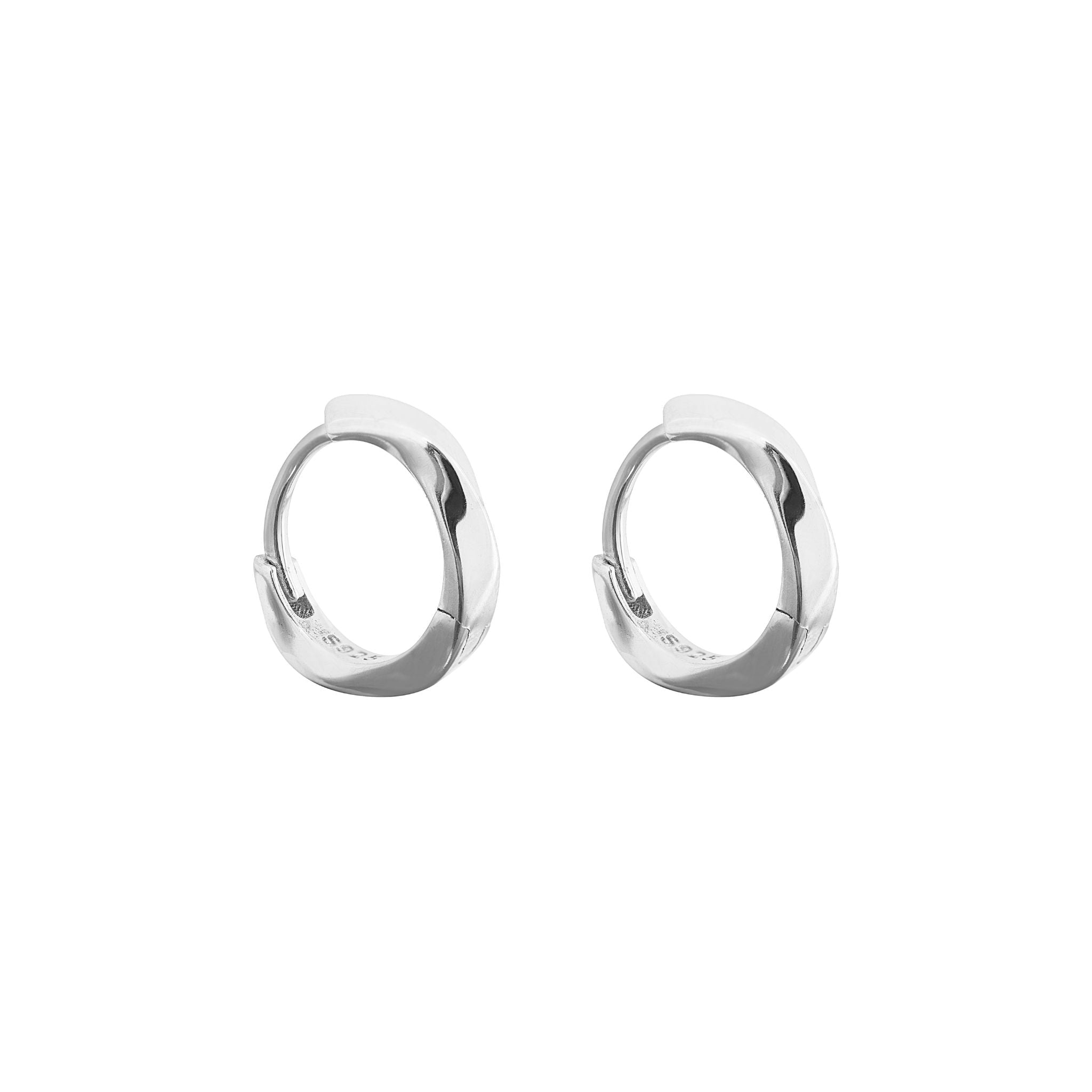 P8 | ARETES TORNADO EN PLATA 925 - BAROQ