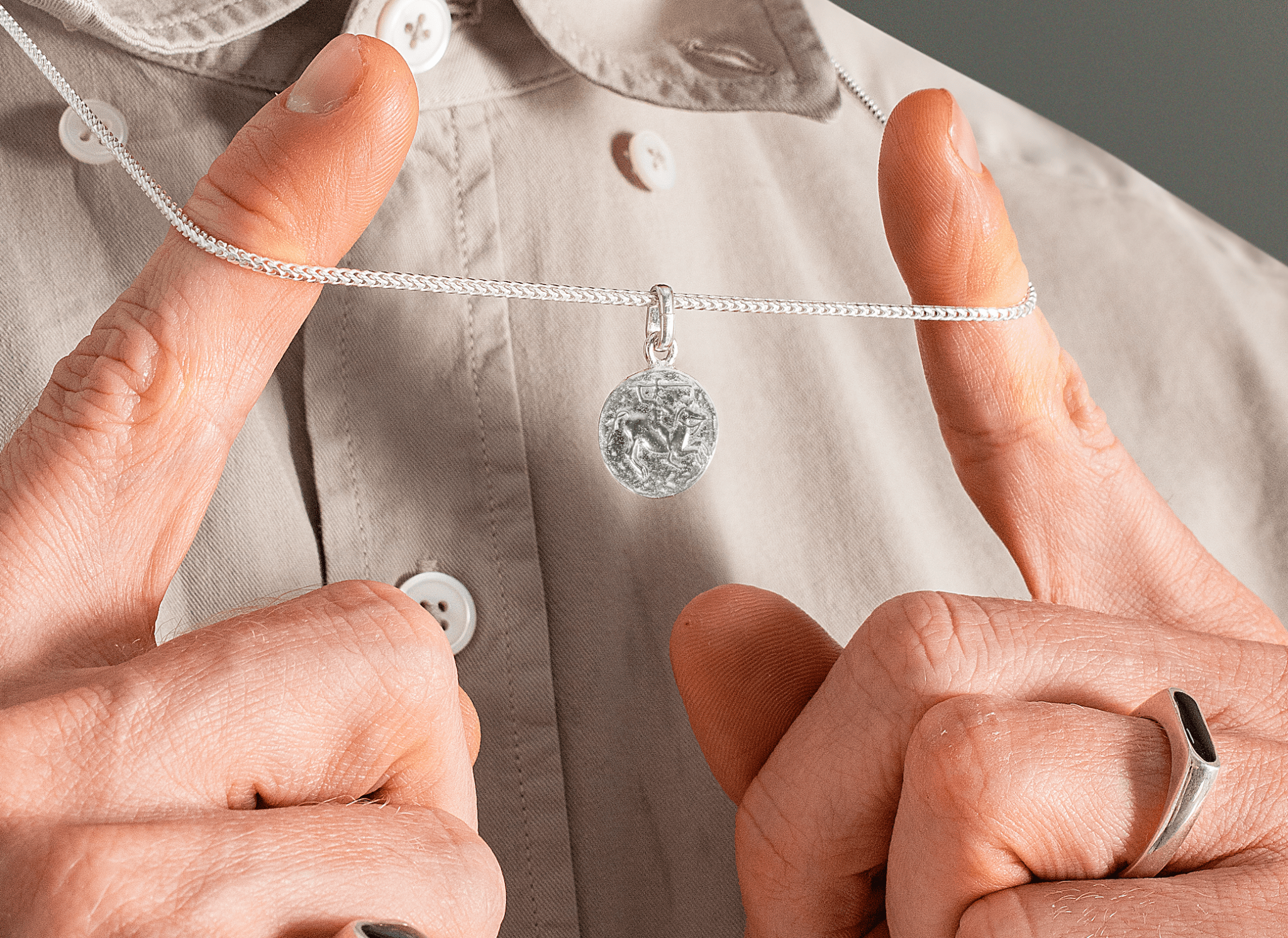 PHALANX | CADENA EN PLATA LEY 925 - BAROQ