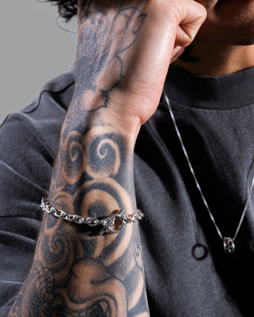 pulsera-eslabones-plata-925-hombre