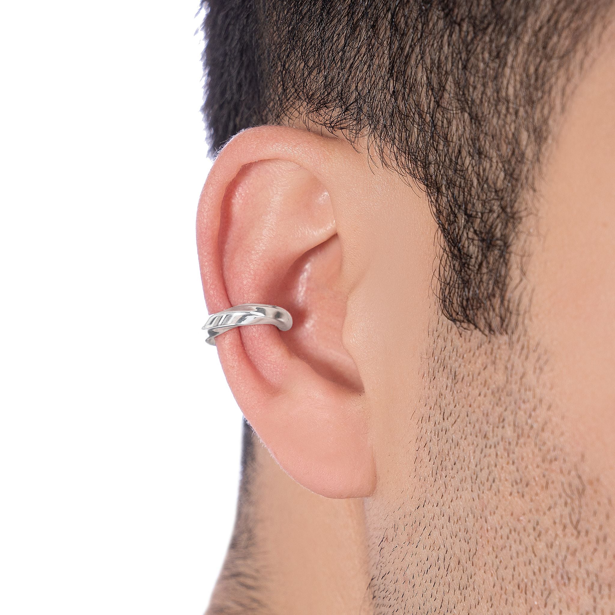 Sterling silver earcuff