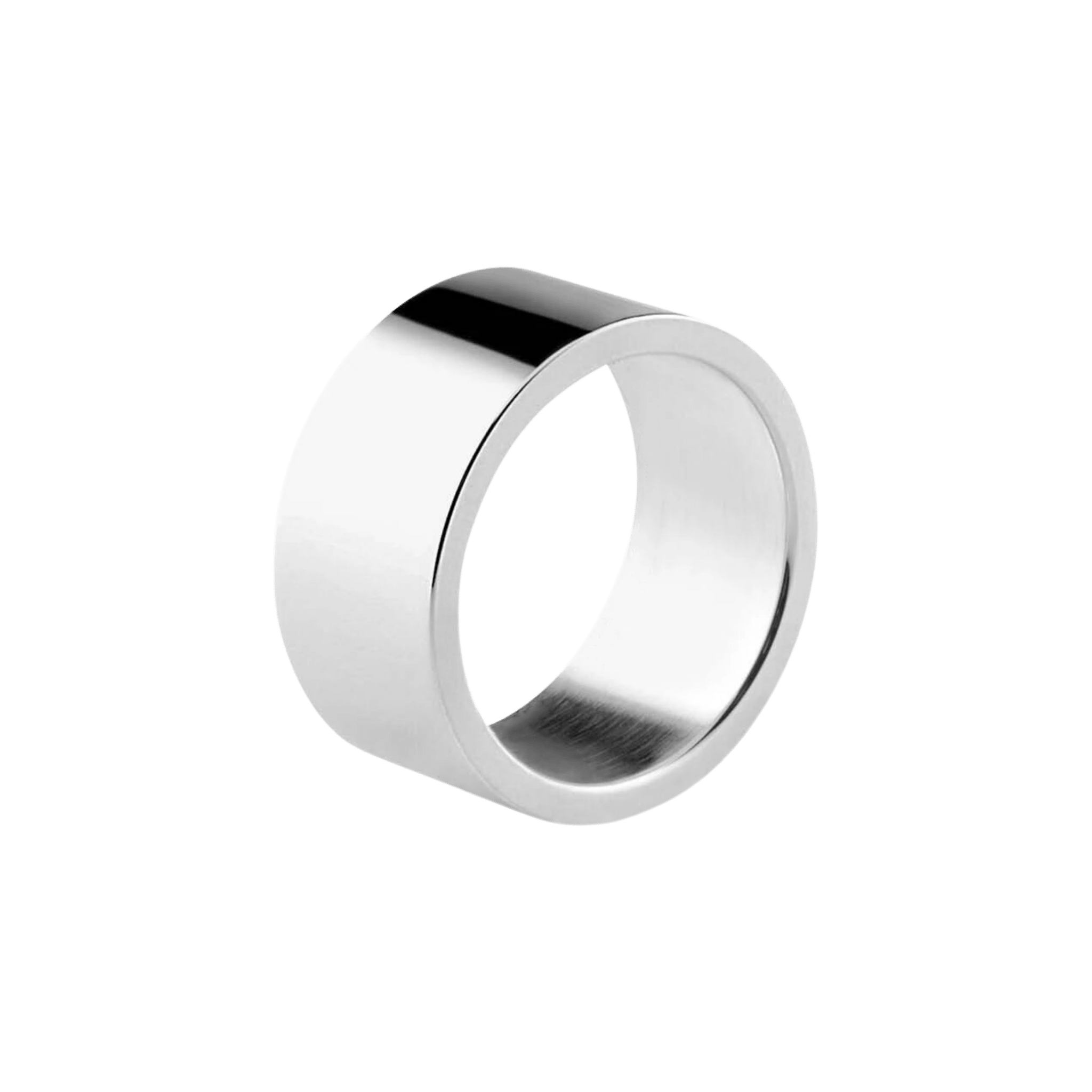 BAND RING 11MM | ANILLO EN PLATA LEY 950 - BAROQ