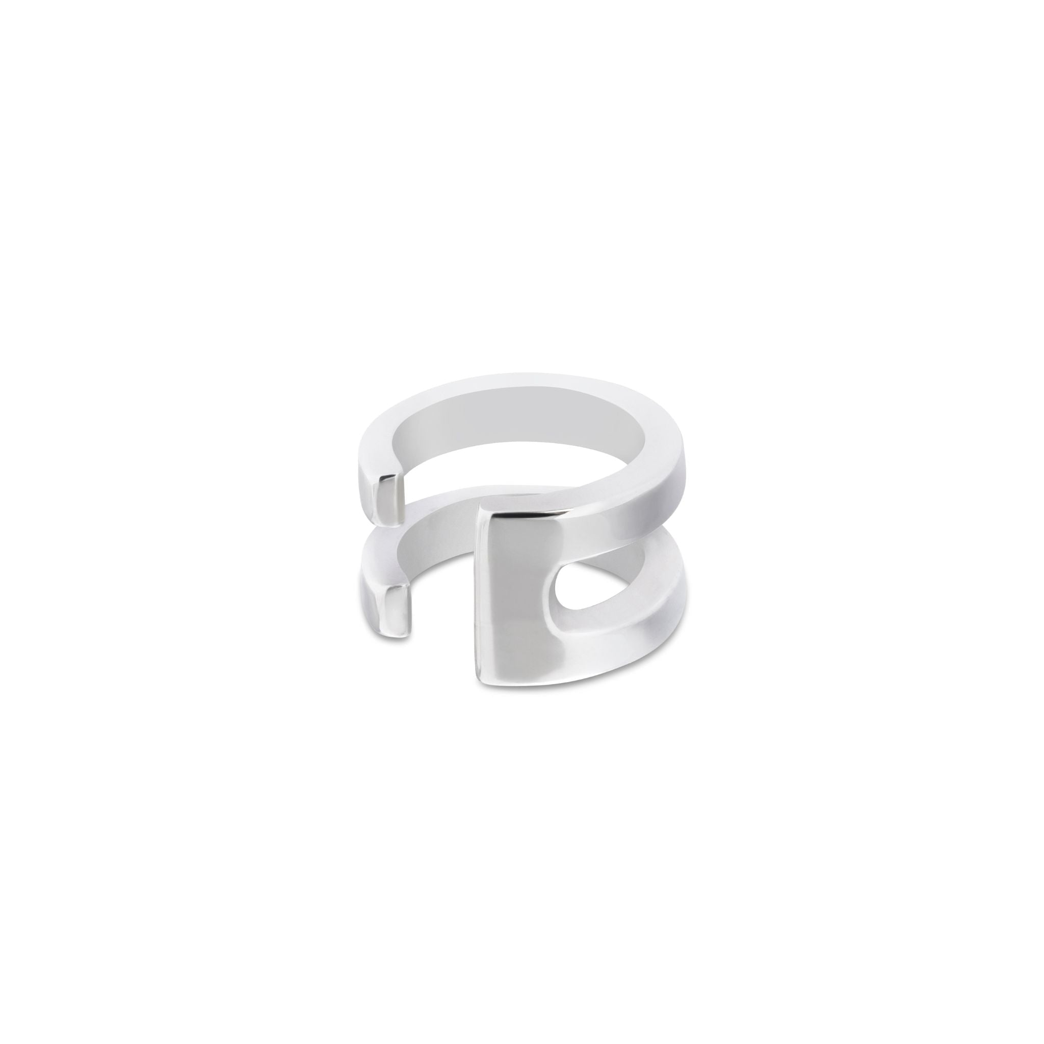 DOUBLE | EARCUFF EN PLATA 950 - BAROQ