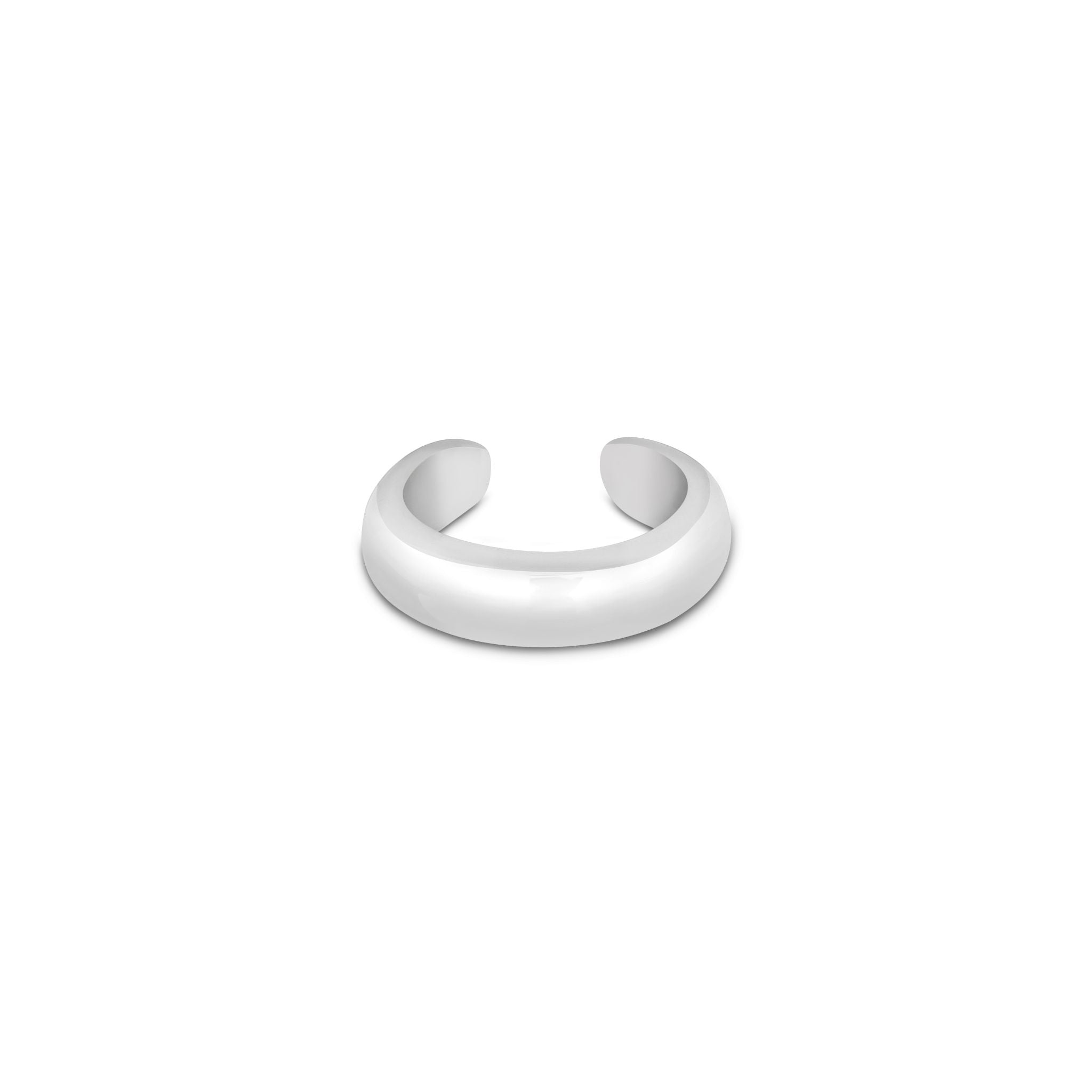 Ear cuff en plata 950 para hombre diseño minimalista sin perforación